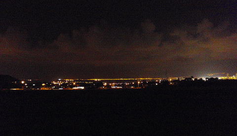 ハワイの夜景