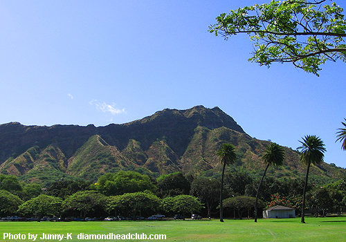 ダイアモンドヘッドの登山道と景色 2