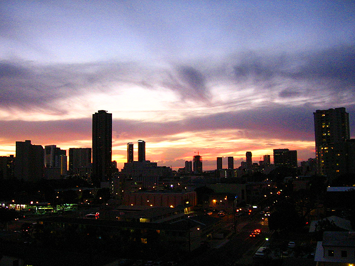 夕焼け