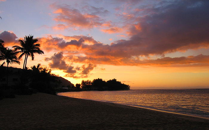 West sky @ Mokuleia