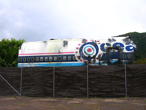 LOST飛行機の残骸