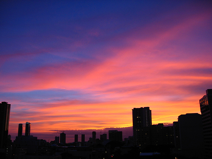 夕焼け