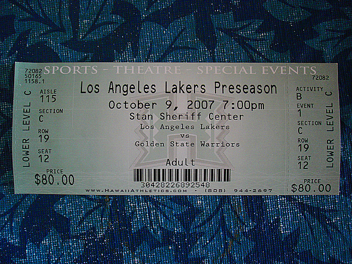 LAKER GAME１