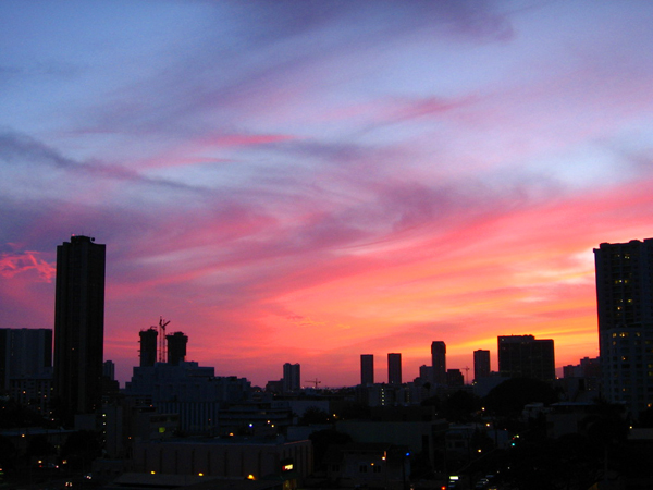 夕焼け１