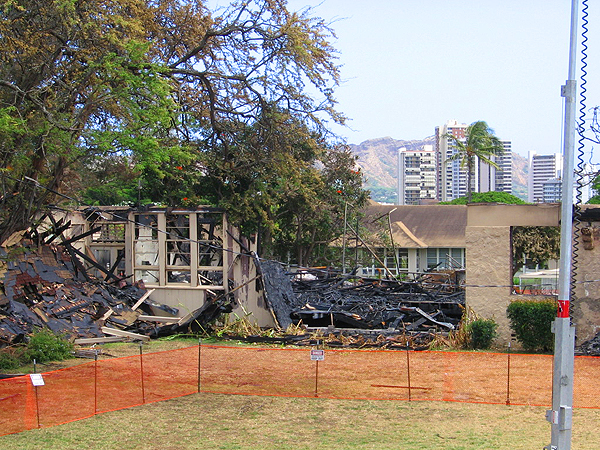 火事の現場１