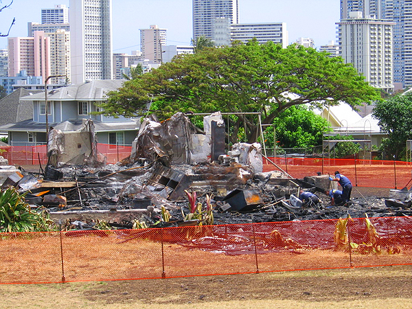 火事の現場２