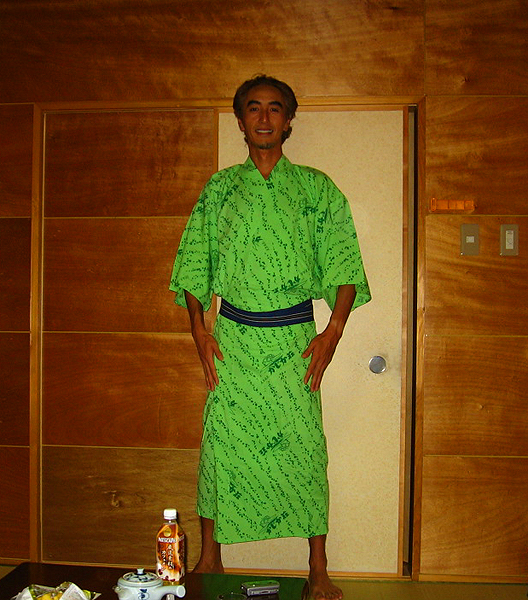 かじか荘の浴衣